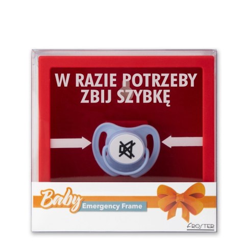 Baby Emergency Frame Zbij szybkę prezent na pępkowe Baby Emergency Frame Zbij szybkę prezent na pępkowe