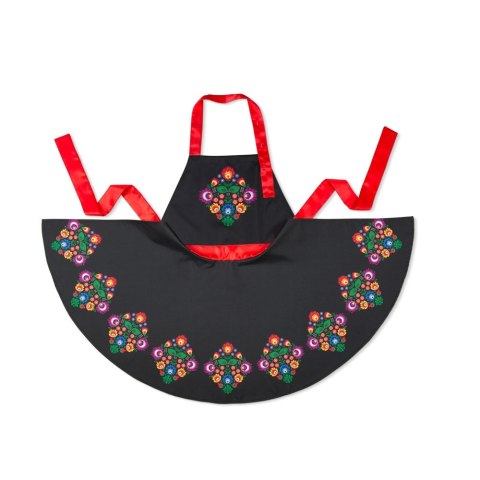Nitly FOLK Fartuszek Sukienka elegancki POLSKI Nitly FOLK Fartuszek Sukienka elegancki POLSKI