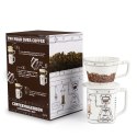 Coffeemageddon Dripper Kubek ceramiczny kawy drip