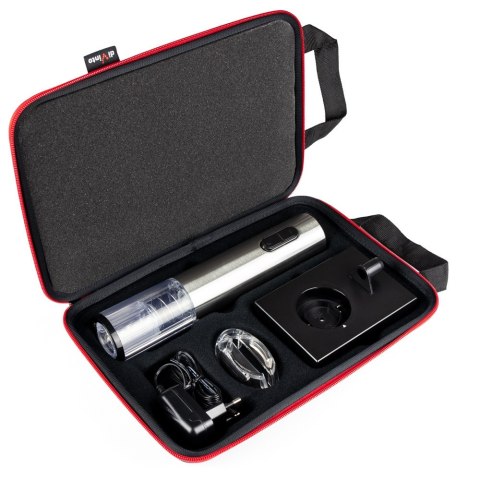 Silver Twister Deluxe korkociąg w etui na prezent Silver Twister Deluxe korkociąg w etui na prezent