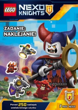 Książeczka LEGO NEXO KNIGTHS ZADANIE NAKLEJANIE