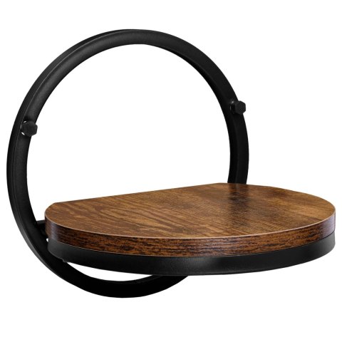 Kwietnik metalowy ścienny czarny Ebro Rustic loft Kwietnik metalowy ścienny czarny Ebro Rustic loft