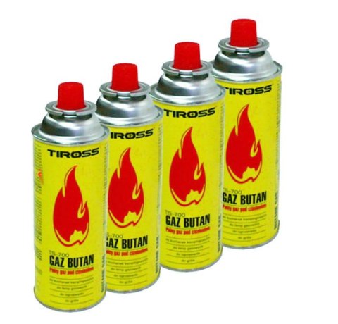 4 x GAZ NABÓJ GAZOWY / KARTUSZ 227g TYP MSF-1a TS-700 4 x GAZ NABÓJ GAZOWY / KARTUSZ 227g TYP MSF-1a TS-700