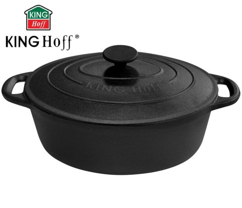 BRYTFANNA ŻELIWNA 6.2L 33cm KiNGHOFF KH-1111 BRYTFANNA ŻELIWNA 6.2L 33cm KiNGHOFF KH-1111