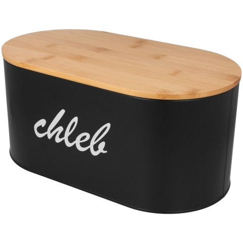 CHLEBAK METALOWY CZARNY Z DESKĄ DO KROJENIA + MASELNICZKA BRUNBESTE BB-2762 CHLEBAK METALOWY CZARNY Z DESKĄ DO KROJENIA + MASELNICZKA BRUNBESTE BB-2762