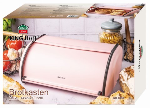 CHLEBAK STALOWY 44CM MATOWY KINGHOFF KH-1868 RÓŻOWY CHLEBAK STALOWY 44CM MATOWY KINGHOFF KH-1868 RÓŻOWY