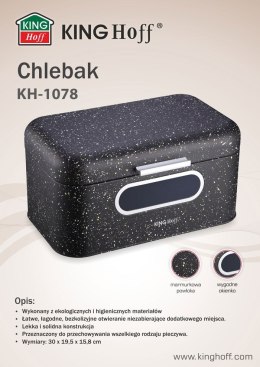 CHLEBAK STALOWY MARMUREK KiNGHOFF KH-1078