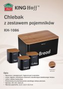 CHLEBAK W ZESTAWIE Z 3 POJEMNIKAMI KiNGHOFF KH-1086