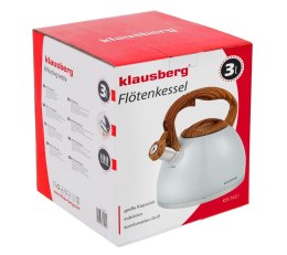 CZAJNIK STAL NERDZ. LAKIEROWANY MAT 3.0L KLAUSBERG KB-7451