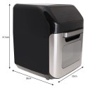 FRYTOWNICA BEZTŁUSZCZOWA 12L 1800W KLAUSBERG AIR FRYER KB-7557