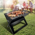 GRILL SKŁADANY WALIZKOWY KEMPINGOWY 45 x 30 x 35 CM MAESTRO MR-1011