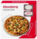 KAMIEŃ DO PIECZENIA PIZZY KORDIERYTOWY 33CM + STOJAK KLAUSBERG KB-7788