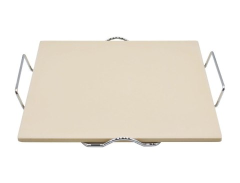 KAMIEŃ DO PIZZY 33 x 33 cm ZE STOJAKIEM BRUNBESTE BB-2930 KAMIEŃ DO PIZZY 33 x 33 cm ZE STOJAKIEM BRUNBESTE BB-2930