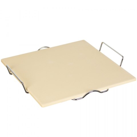 KAMIEŃ DO PIZZY 33 x 33 cm ZE STOJAKIEM BRUNBESTE BB-2930 KAMIEŃ DO PIZZY 33 x 33 cm ZE STOJAKIEM BRUNBESTE BB-2930