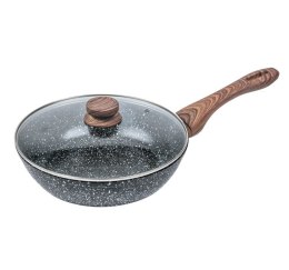 PATELNIA / WOK 24CM KiNGHOFF GRANIT WOOD KH-1170 / 1583