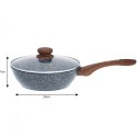 PATELNIA / WOK 24CM KiNGHOFF GRANIT WOOD KH-1170 / 1583