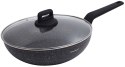 PATELNIA WOK Z POWŁOKĄ MARMUROWĄ 28CM KLAUSBERG KB-7668