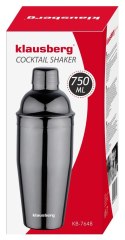 SHAKER BARMAŃSKI DO DRINKÓW KOKTAJLI 750ML GRAFITOWY KLAUSBERG KB-7648