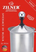 SPIENIACZ DO MLEKA 400ML ZILNER ZL-8704