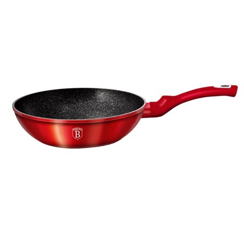 WOK GRANITOWY 28cm Z POKRYWKĄ BERLINGER HAUS METALLIC LINE BURGUNDY BH-1265-N WOK GRANITOWY 28cm Z POKRYWKĄ BERLINGER HAUS METALLIC LINE BURGUNDY BH-1265-N