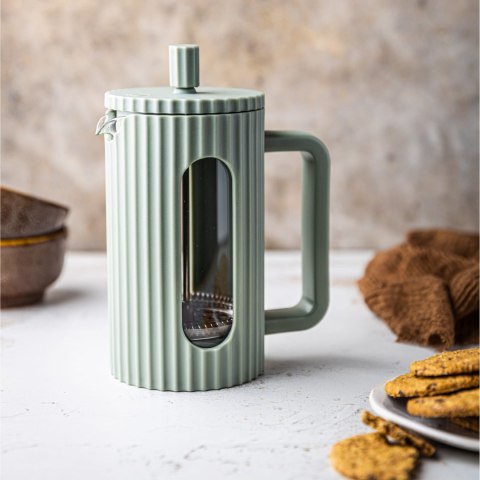 ZAPARZACZ DO HERBATY KAWY SZKLANY FRENCH PRESS 350 ML ZIELONY KLAUSBERG KB-7745 ZAPARZACZ DO HERBATY KAWY SZKLANY FRENCH PRESS 350 ML ZIELONY KLAUSBERG KB-7745