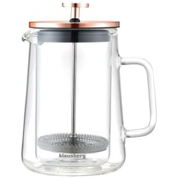 ZAPARZACZ DO KAWY HERBATY 0,60L FRENCH PRESS KLAUSBERG KB-7724