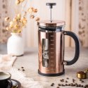 ZAPARZACZ DO KAWY HERBATY 1.0L FRENCH PRESS RÓŻOWE ZŁOTO KLAUSBERG KB-7740