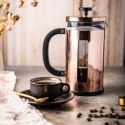 ZAPARZACZ DO KAWY HERBATY 1.0L FRENCH PRESS RÓŻOWE ZŁOTO KLAUSBERG KB-7740