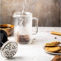 ZAPARZACZ DO KAWY HERBATY SZKLANY 350ML FRENCH PRESS ZŁOTY KLAUSBERG KB-7759