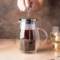 ZAPARZACZ DO KAWY/HERBATY 0,35L FRENCH PRESS KLAUSBERG KB-7682