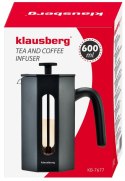 ZAPARZACZ DO KAWY/HERBATY 0,80L FRENCH PRESS KLAUSBERG KB-7678