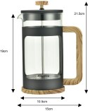 ZAPARZACZ DO KAWY/HERBATY 1.0L FRENCH PRESS KLAUSBERG KB-7681