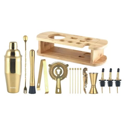 ZESTAW BAROWY 16 ELEMENTÓW SHAKER KLAUSBERG KB-7583 ZŁOTY ZESTAW BAROWY 16 ELEMENTÓW SHAKER KLAUSBERG KB-7583 ZŁOTY