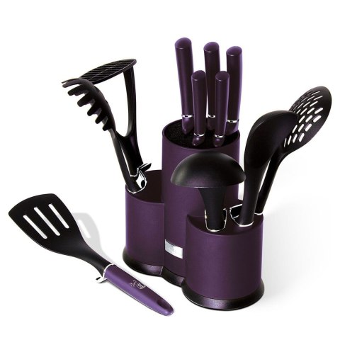 ZESTAW NOŻY I PRZYBORÓW KUCHENNYCH 12 EL. BERLINGER HAUS PURPLE ECLIPSE BH-6258 ZESTAW NOŻY I PRZYBORÓW KUCHENNYCH 12 EL. BERLINGER HAUS PURPLE ECLIPSE BH-6258
