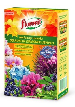 Nawóz Jesienny do Roślin Kwaśnolubnych 1kg Florovit