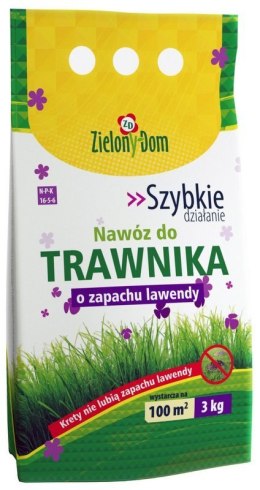 Nawóz do Trawy o Zapachu Lawendy 3kg Zielony Dom