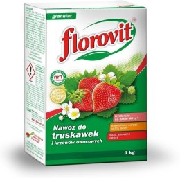 Nawóz do Truskawek i Krzewów Owocowych 1kg Florovit