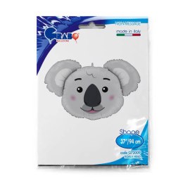 Balon Foliowy Głowa Koala, 94 cm Grabo