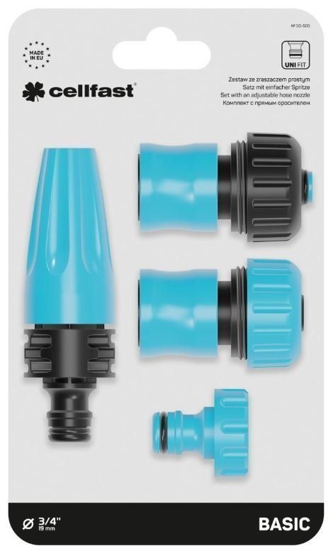 Zestaw z Pistolet Prostym 3/4" (50-505) Cellfast Zestaw z Pistolet Prostym 3/4" (50-505) Cellfast