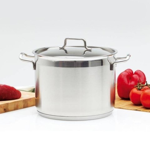 Garnek stalowy z pokrywką 18/10 PREMIUM 8,1 l ORION Garnek stalowy z pokrywką 18/10 PREMIUM 8,1 l ORION