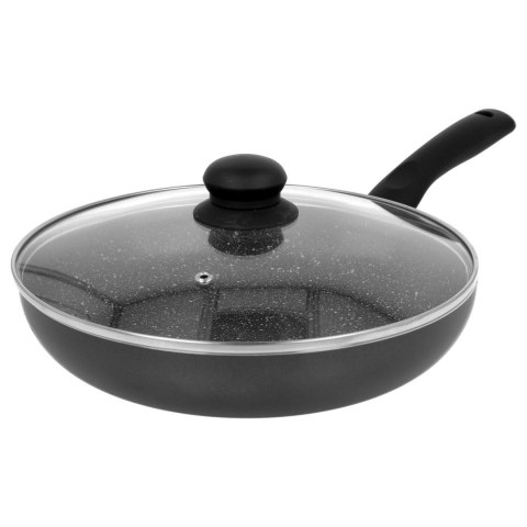 PATELNIA Z POWŁOKĄ MAMUROWĄ 24cm Z POKRYWKĄ BRUNBESTE BB-2841 PATELNIA Z POWŁOKĄ MAMUROWĄ 24cm Z POKRYWKĄ BRUNBESTE BB-2841