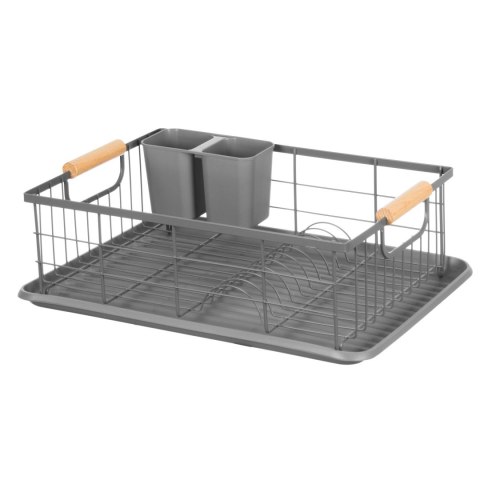 SUSZARKA DO NACZYŃ OCIEKACZ 44 X 32 X 13.7CM BRUNBESTE BB-2335 SZARA SUSZARKA DO NACZYŃ OCIEKACZ 44 X 32 X 13.7CM BRUNBESTE BB-2335 SZARA