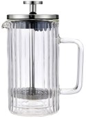 ZAPARZACZ DO KAWY HERBATY SZKLANY 350ML FRENCH PRESS KLAUSBERG KB-7756 SREBRNY