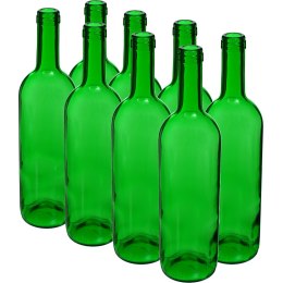 Butelka na wino 8szt. 750ml