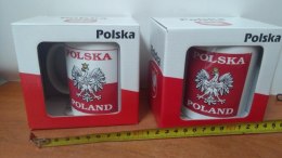 Kubek ceramiczny w kartoniku POLSKA 330ml