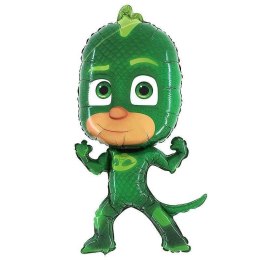 Balon Foliowy - PJ MASKS Gekko Pidżamersi Greg Gekson zielony Grabo