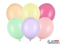 Balony Strong, Kolorowe, Pastel Mix, 30 cm, 50 szt. Partydeco