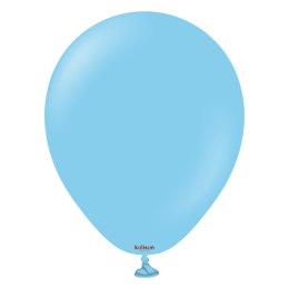 Balony lateksowe Baby Blue, niebieski 13 cm, 100 szt. Kalisan