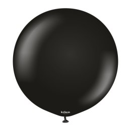 Balony lateksowe Black, czarne 60cm, 2 szt. Kalisan