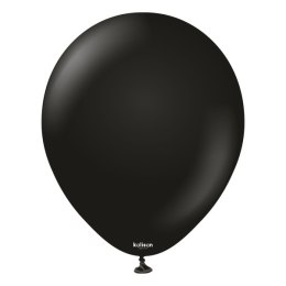 Balony lateksowe Black, czarne Kalisan 45cm, 25 szt. Kalisan